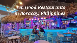 Ten Good Restaurants to Visit in Boracay, Philippines in 2023