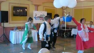 Татарский шуточный танец с тазиками "Су буенда"