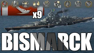 Bismarck being Bismarck. SINK 9 - carry all game.