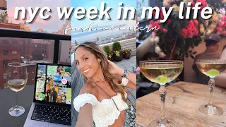 WEEK IN MY LIFE AS A FASHION INTERN IN NYC!