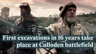 First excavations in 16 years take place on Culloden battlefield