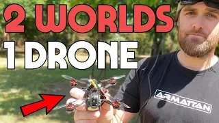 CAN THEY DO IT AGAIN? 2 drones in 1. Whoop to toothpick- happy model larva x HD