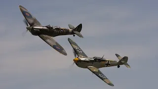 Spitfire vs Messerschmitt ➤ Самолёты Люфтваффе vs Королевских ВВС