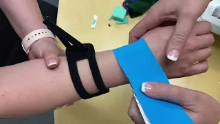 Ulna sided wrist pain! Taping and wrist widget combo!!!