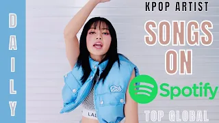 [TOP DAILY] SONGS BY KPOP ARTISTS ON SPOTIFY GLOBAL | 16 SEP 2022