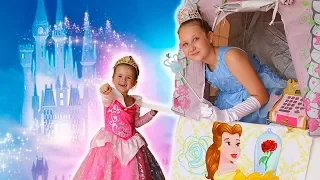 Ruby & Bonnie Pretend Play Magic Barbie Doll Princess DRESS UP & Makeup Toys