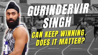 Gurindervir  Wins 100m Title, But Gets NO Support  #punjabi