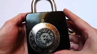 Bode Panzer And Garny 3 Wheel Combination Padlock