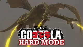 King Ghidorah Hard Mode Longplay - GODZILLA [PS4]
