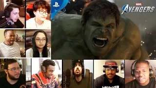 Marvel's Avengers A-Day Prologue Gameplay Footage REACTIONS MASHUP