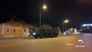 В Самару пришла военная техника для проведения парада Победы