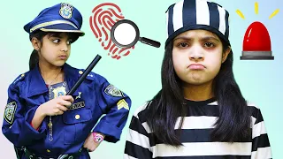 Ashu want to be Strict Police Officer Cop Stories for kids with Katie Cutie