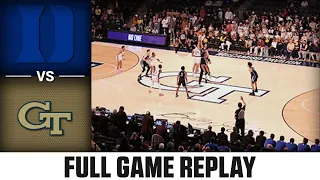 Duke vs. Georgia Tech Game Replay | 2022-23 ACC Men’s Basketball
