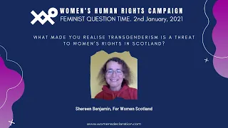 What made you realise transgenderism is a threat to women’s rights in Scotland?