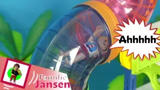 Playmobil Film deutsch "GALAXY RIDE & SLIDE im MEGA AQUAPARK" Familie Jansen / Kinderfilm