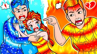 [🐾paper diy🐾] Fire Family & Frozen Boyfriend | Elsa Compilation 놀이 종이