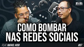 COMO CRESCER NAS REDES SOCIAIS? | TIKTOK E INSTAGRAM (Rafael Kiso) | JOTA JOTA PODCAST #87