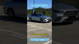 0-100-200 km/h Mercedes E300e🏎️