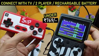 SUP Portable Video Game Console | Unboxing & Review - 400 in 1 Games