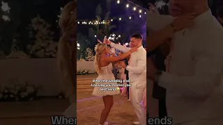 The best wedding exit ever 😭💗 #shorts