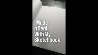 I Made a Deal With My Sketchbook (Sketchbook Challenge #1)