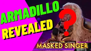 Armadillo Revealed As Famous Bounty HUNTER Masked Singer