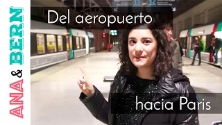 Trayecto del aeropuerto CDG al centro de Paris