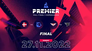 BLAST Premier Fall Final, Championship Sunday: Epic Showmatch & Heroic vs FaZe Clan