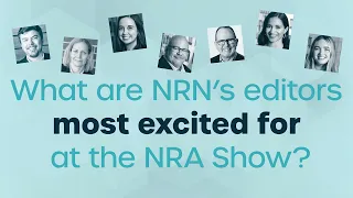 What NRN editor Bret Thorn is looking forward to at the National Restaurant Association Show