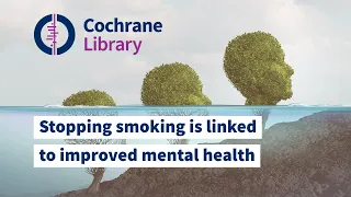 Stopping smoking is linked to improved mental health