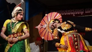 Yakshagana -- Bheeshma Vijaya - 3 -  Nilkodu-Kadabal - Dharanipatmaje Dhanujendrana Kaanuta..Jansale