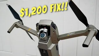 How to FIX Your DJI Mavic Drone Gimbal for FREE!!