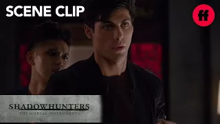 Shadowhunters | Season 1, Episode 12: Magnus Gives Alec Love Advice | Freeform