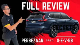 CRV: Full Review ALL New CRV 2023-2024, beserta perbezaan setiap spec.