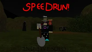 The Mimic : Speedrun at 2nd Part of TWT Nightmare (Solo Mode) [ROBLOX MIMIC]