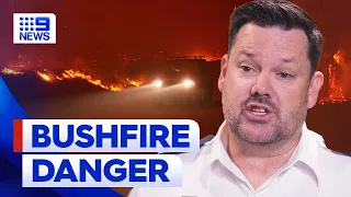 Bushfire emergency in NSW takes a tragic turn | 9 News Australia