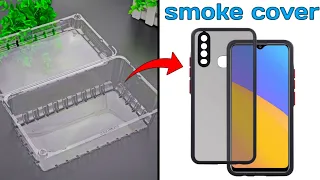 How to Make Smoke Phone Cover use Plastic Box❗