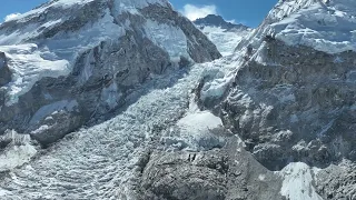 Exclusive Everest Base Camp to Camp 2 Aerial Views 2024(PART 1)