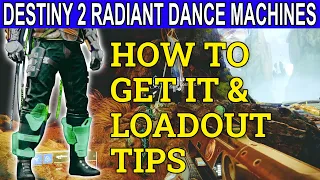 How To Get Hunter Radiant Dance Machines Exotic Leg Armor In Aphelion Rest Lost Sector. Loadout tips
