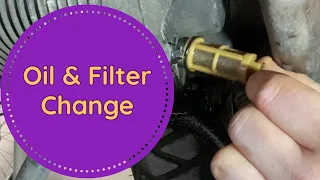 Aprilia SR GT 125 : Oil and Filter Change