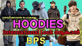 Achieve UNBELIEVABLE Look In HOODIES | HOODIES Outfit Tricks for Men | Mens Fashion | BPS Malayalam