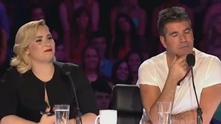 Demi Lovato and Simon Cowell - Funniest moments on The X Factor - Season 3 (2/8) LEGENDADO