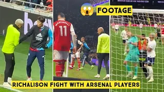 😱 Richarlison FIGHT with Arsenal Players vs Ramsdale, Tomiyasu and Gabriel Martinelli