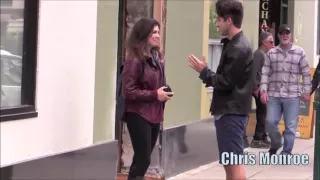 Kissing prank gone wild