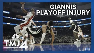 Will Giannis play in Game 2 of the playoffs? Medical expert weighs in