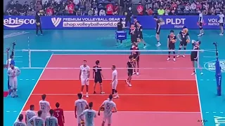 #VNL2022: France 🇫🇷 vs Japan 🇯🇵 | Warm-Up on the Left Side | Men’s Volleyball