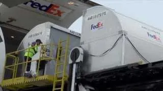FedEx B777 Loading Demo - CGN Airport - 22.09.2013