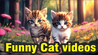 Funny fluffies / Funny Cat Videos / Cat Playing / Funny Pet Animals / funny cat videos 2024