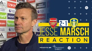 “We’ve got to be better and fight even more” | Jesse Marsch reaction | Arsenal 2-1 Leeds United