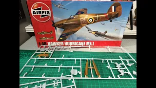 Hawker Hurricane MK1 review and build from Airfix